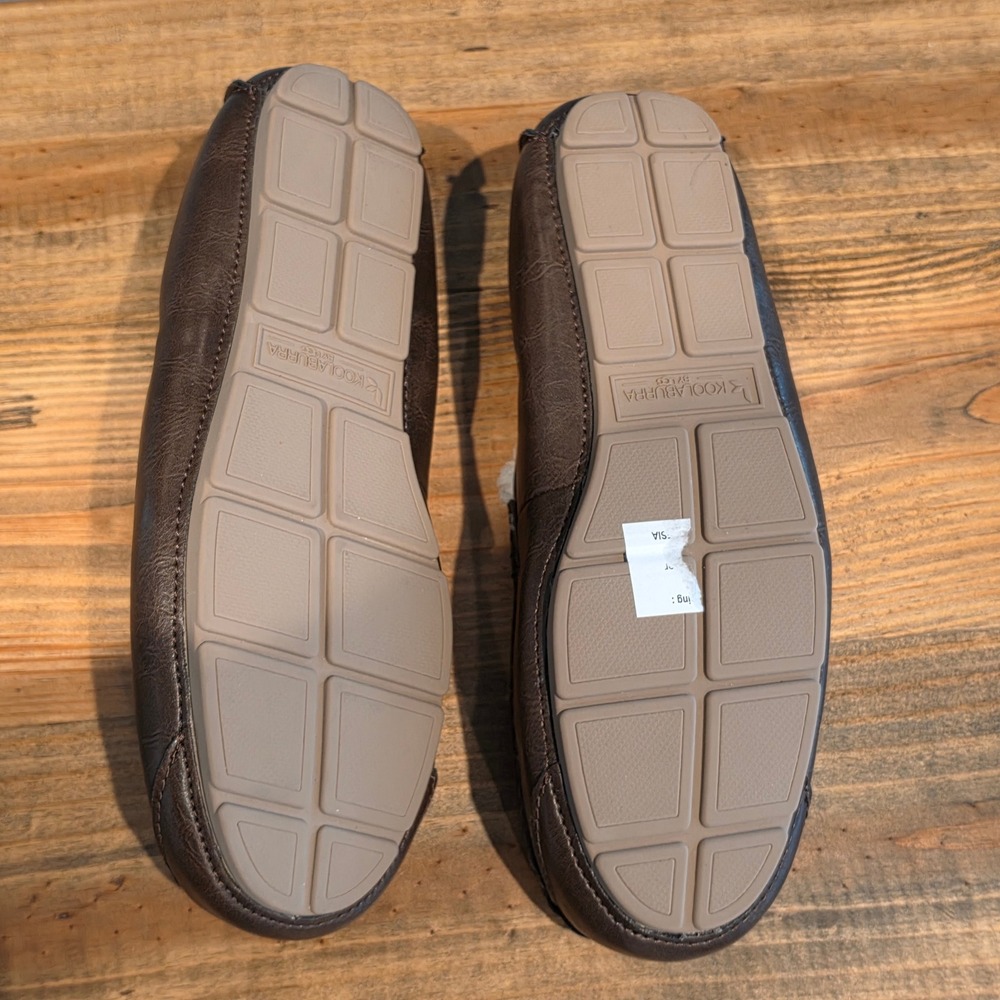 Koolaburra by UGG Mens Tipton Slipper Brown Faux Leather Moccasin 11 - Picture 5 of 11